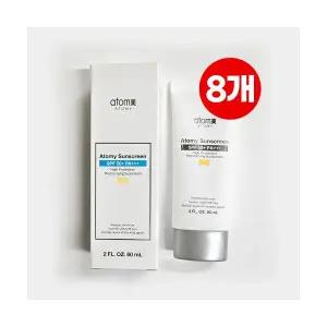 애터미 선크림 베이지 SPF50+ PA+++ 60mL 8개