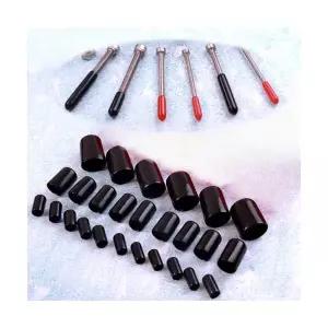 볼트 마감 커버 볼트캡 나사산 PVC 엔드캡 1.5-13mm
