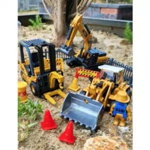 1 55 SX TOYS FORKLIFTWHEEL LOADER TRACTOREXCAVATOR SXT113656 지게차 불도저 포크레인 3종 세트 중장비