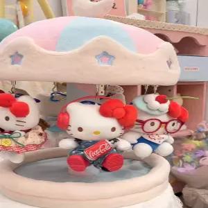 키링 보관함 회전목마 키링 걸이 인형 고리 라부부 진열대 스컬판다 장식장 수납함