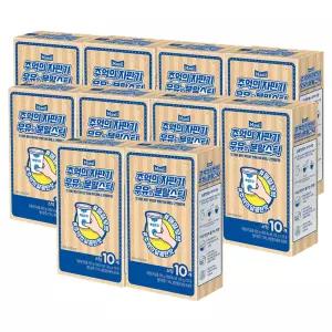 매일 추억의 자판기 우유맛 분말 스틱(20g, 10개입) 10곽 / 쫀득쿠키