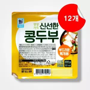 [대림] 신선한 콩두부 찌개용 300g, 12개