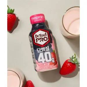 DRYOU [초고함량 단백질] 닥터유프로 단백질드링크 40g 딸기 350ml x 20개 233763