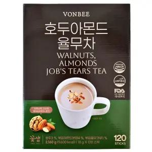 본비 호두 아몬드 율무차 (18g x 120 스틱)