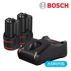 보쉬 스타터키트 10.8V 2.0Ah GAL 12V-40 배터리 충전기