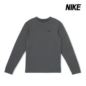 [나이키] 긴팔티 드라이핏 UV 하이버스 롱 슬리브 피트니스 탑 남성 그레이 FB8584-084