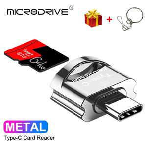 호환 메모리 카드/마이크로 미니 SD 카드 어댑터용 USB C TF 리더기 Type-C USB-C(USB 삽입 포함) 전화/태
