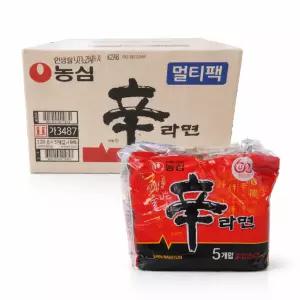 신라면 120g 40개 농심라면