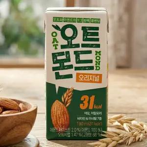 오트몬드 오리지널 190ml x24팩 / 저당 저칼로리