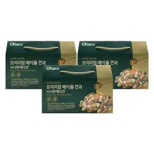 오하루 자연가득 프리미엄 메이플 견과 시나몬 에디션 20g x 20개입 x 3박스 /An