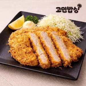 고민밥상 갓 튀긴 통등심 돈까스 140g 1팩