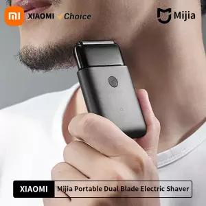 Xiaomi Mijia 전기 면도기 왕복 이중 커터 블레이드 방수 미니 휴대용 충전식 칼 홀더 면도기