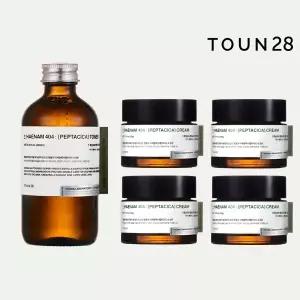 해남 404 펩타시카 새벽크림 50g 4개 + 톤28 해남404 펩타시카 토너 250ml