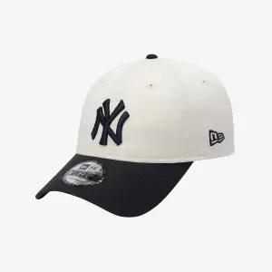 [뉴에라](타임스퀘어점패션관)MLB 뉴욕 양키스 베이직 언스트럭쳐 볼캡 아이보리 15131668