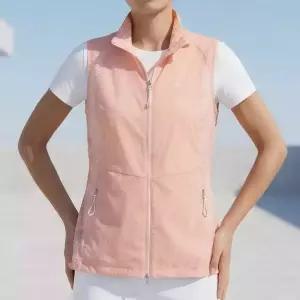 MZ마르조 여성용 경량 나일론 바람막이 신축성 등판메쉬 통기성 등산 조끼 538