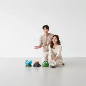 [골드스마일]수족관 기포 발생기 잠수함 개구리 에어 커튼 인테리어 장식품