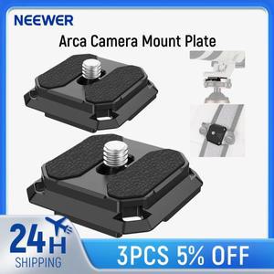 Neewer 퀵 릴리스 플레이트 38mm 정사각형 Arca  QR 카메라 마운트 k Design Capture V3 클립과 호환 가능