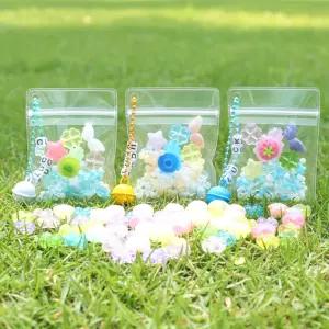 20인용 행운 펫 네잎클로버 투명 지퍼백 키링 만들기 세트 DIY 재료 가방키링 악세사리 공예 부자재 학교 단체 행사 체험 활동 봄이오나봄 키트