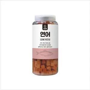 자연애 보틀 오메가 트릿 연어 520g칭찬간식 견간식 강아지 훈련