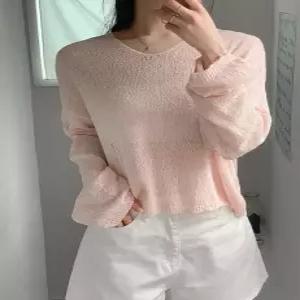 [루엣] 머스트 긴팔 루즈핏 니트