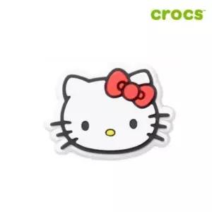 [보리보리/크록스 슈즈]크록스 세이브존05 헬로키티 얼굴 지비츠 10012840