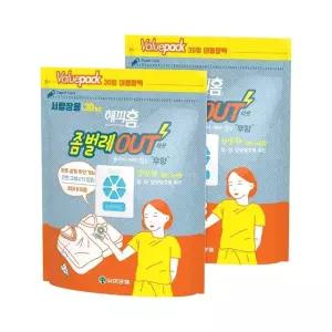 [유한양행]해피홈 좀벌레 아웃 서랍장용(30입) 2개