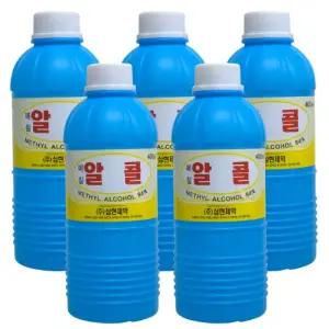 삼현 경유 램프 메틸알코올 기름때 공업용 5개 메칠알콜 공예연소용액 400ml 불꽃보조제