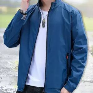 남성 간절기 자켓 경량 스탠드넥 데일리 남성 생활 방수 점퍼 아우터 집업 아웃도어 바람막이 운동복