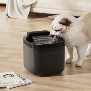 펌프 및 필터가있는 3L USB 애완 동물 분수 AntiDry Burning Cat Water Dispenser 자동 재순환 물 흐름