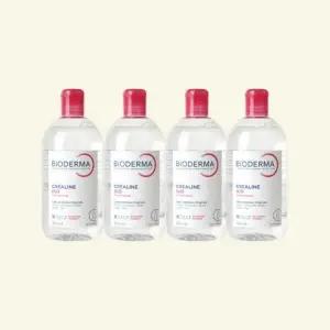 바이오더마 센시비오 H2O 클렌징 워터 500ml 4개