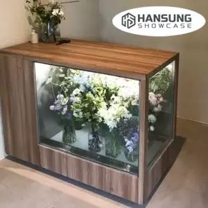 [주문제작] 한성 타볼라 테이블 꽃 냉장고 쇼케이스 1200 꽃집 가게 카페 생화 장미 꽃다발 플로리스트