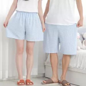 소프트 인견 파자마 반바지 5부 / 8부 지지미 남여공용 빅사이즈 여름홈웨어