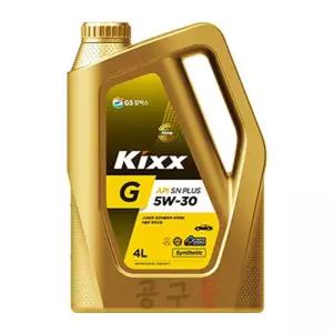 GS 엔진오일(4싸이클오일) KixxG 4L 5W/30 GS-CALTEX