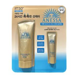 아넷사 퍼펙트 UV 선스크린 스킨케어 젤 N SPF50+ 90g 1개 + 15g 1개