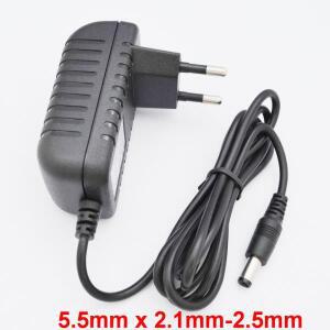 1PCS 12V1.25A  AC 100V-240V 변환기 어댑터 전원 공급 장치 EU 플러그 5.5mm x