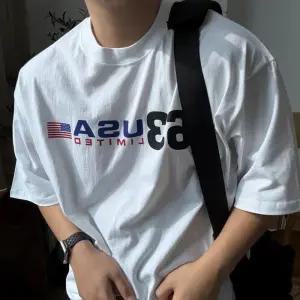 [프리오][박스핏]63 USA 박스핏 머슬핏 어깨넓어보이는 프린팅 반팔티 티셔츠 3Color