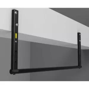 턱걸이바 실내 크로스핏 운동 블랙 풀업바 스트레이트 K1301(98cm) 철봉
