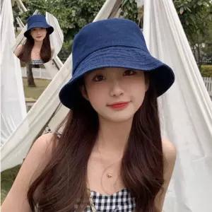남녀 데님 버킷햇 벙거지모자 패션 연청 진청