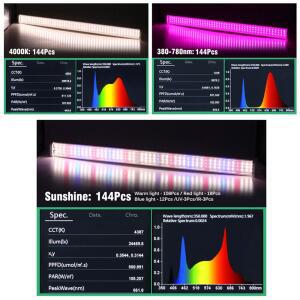 DIY SMD2835 양자 기술 LED 성장 라이트 SUNLIKE 보라색 빨간색 4000K 실내 식물 온실 램프