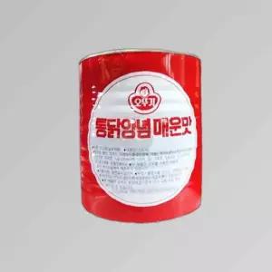 오뚜기 통닭양념 매운맛 3.6Kg 양념치킨소스 식자재 대용량 치킨양념소스 닭꼬치양념 치킨소스 매운맛소스