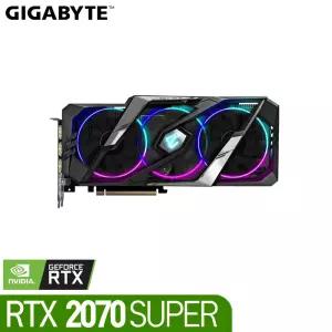 [그래픽카드] 중고 기가바이트 GV-N207SAORUS-8GC NVIDIA GEFORCE RTX 2070 SUPER 8G 3쿨러
