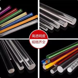 투명 아크릴 원형 봉/막대 지름 2mm 3M 호환m 4mm 5mm 6mm 8mm 10mm