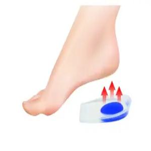 실리콘 힐컵 젤 쿠션 발뒤꿈치 통증 완화 충격흡수 패드 2개입