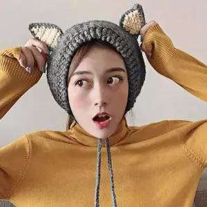 니트귀도리 귀도리모자 귀덮개 귀마개 보드귀마개