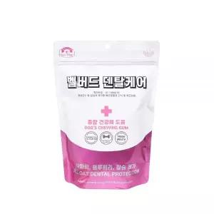 벨버드 강아지 덴탈껌 간식 치석 제거 덴탈케어 종합건강 10개입 1팩 MNS
