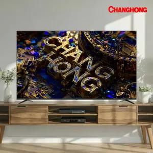 창홍 CH751UHD 스마트 TV 구글 5.0 블루투스 지원 120hz 191cm(75인치) 블랙 4K 전문 기사설치