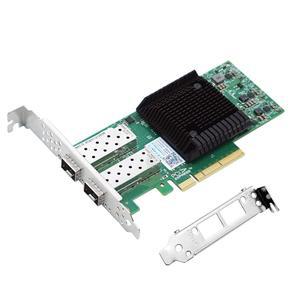 멜라녹스 connectx-4, 듀얼-sfp28 포트 pci express 카드 네트워크 3.0 이더넷 x8 호환되는 nic 어댑터와 25gbe