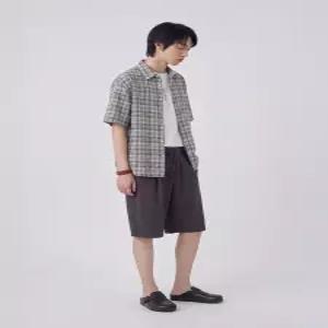 1+1 PHG2PT1700 남성) 턱 버뮤다 밴딩 팬츠 PHG2PT1700A