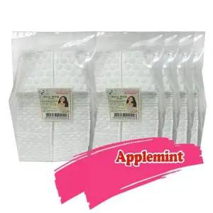 [골드스마일]순면 500매 화장솜 엠보싱 홈아트 애플민트