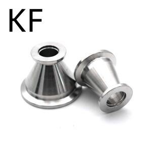 KF10 KF16KF25 KF40KF50 트라이 클램프 감속기 진공 파이프 피팅 플랜지 어댑터 304 스테인레스 스틸 KF